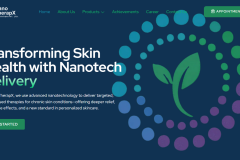 WordPress Platform for NanotherapyX - Research & Partnership Hub